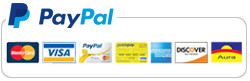 logo Paypal e carte